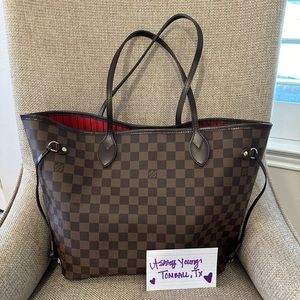 Neverfull MM Damier Ebene Louis Vuitton